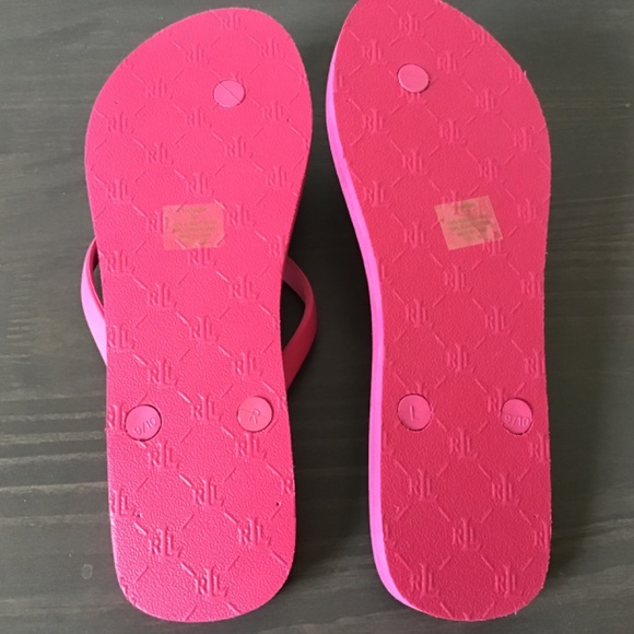 LAUREN RALPH LAUREN Shawna Flip-Flop Sandals - Picture 6 of 7